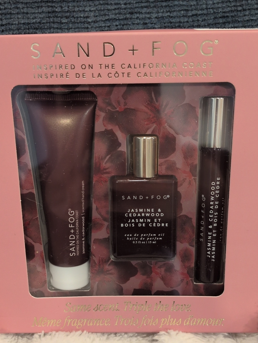 Sand And Fog Jasmine & Cedarwood Gift Set